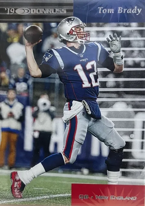 2019 Tom Brady 2019 Donruss Retro '99 #1 Tom Brady - zoom