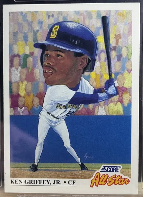 1991 Ken Griffey Jr. 1991 Score #396 Ken Griffey Jr. AS - zoom