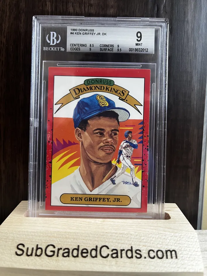 1990 Ken Griffey Jr. 1990 Donruss #4 Ken Griffey Jr. DK - front