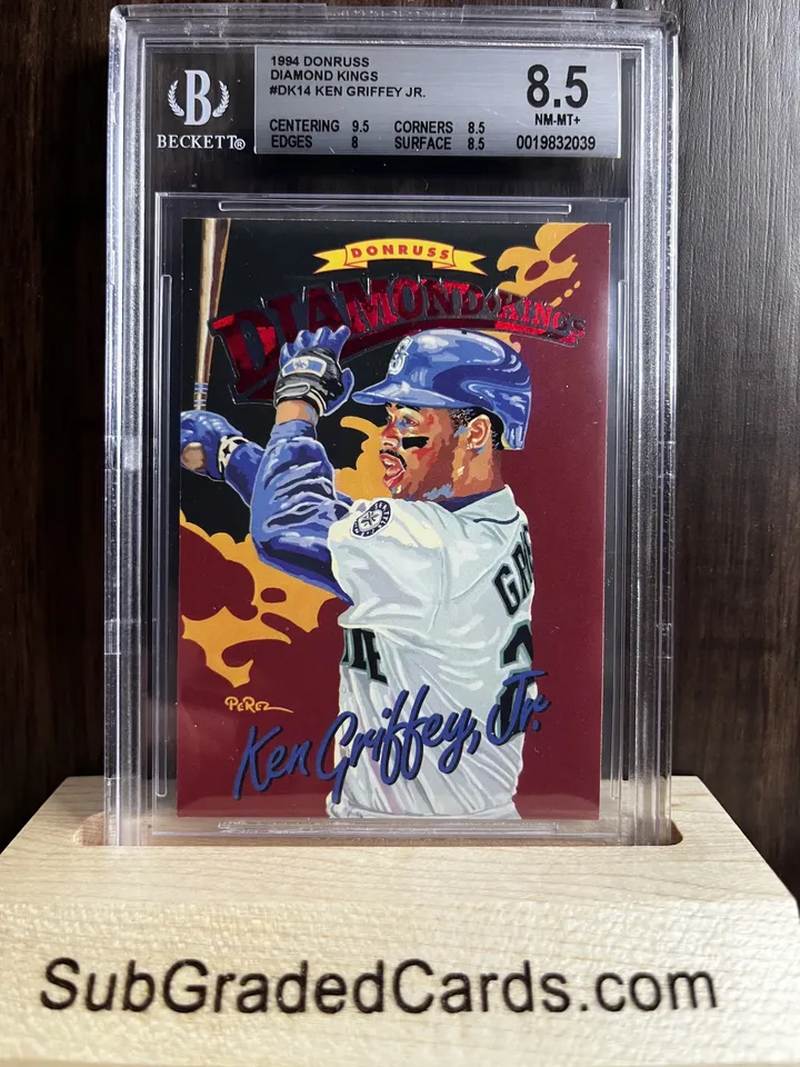 1994 Ken Griffey Jr. 1994 Donruss Diamond Kings #DK14 Ken Griffey Jr. - front