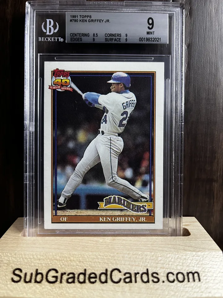 1991 Ken Griffey Jr. 1991 Topps #790 Ken Griffey Jr. - front