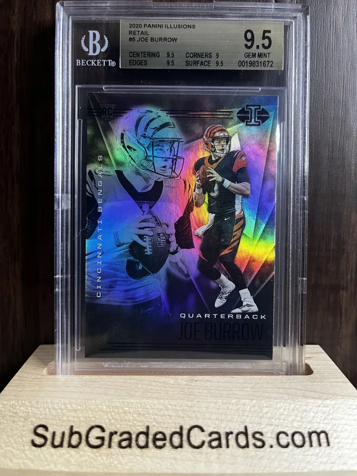2020 Joe Burrow 2020 Panini Illusions Retail #5 Joe Burrow - front