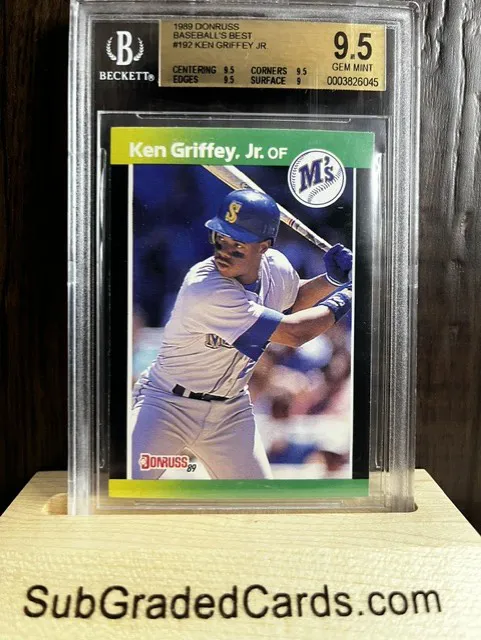 1989 Ken Griffey Jr. 1989 Donruss Baseball Best - front
