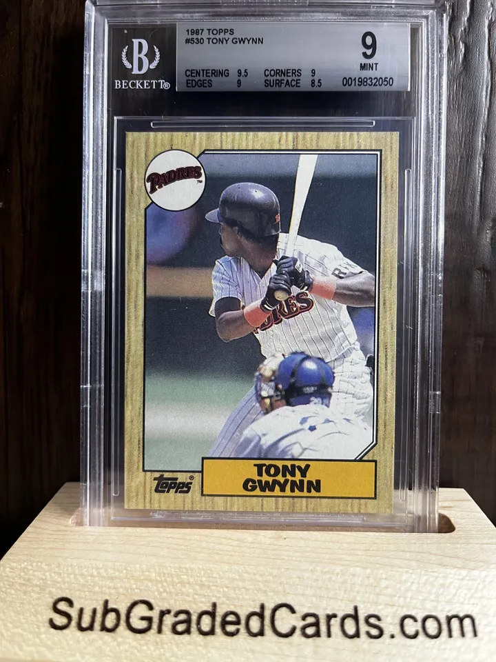 1987 Tony Gwynn 1987 Topps #530 Tony Gwynn - front