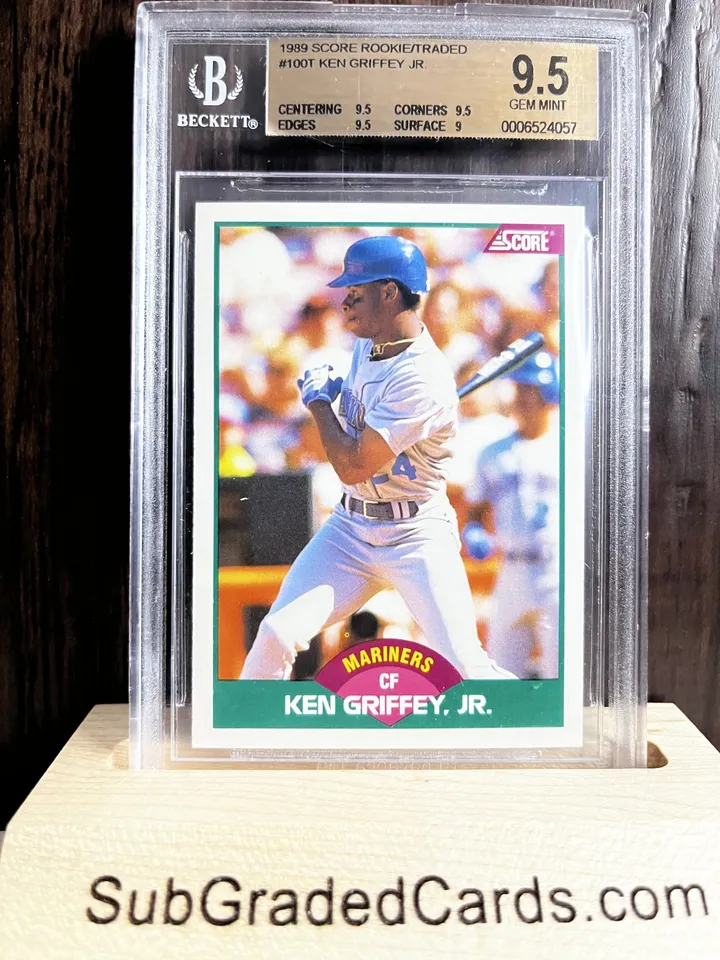 1989 Ken Griffey Jr. 1989 Score Rookie - front