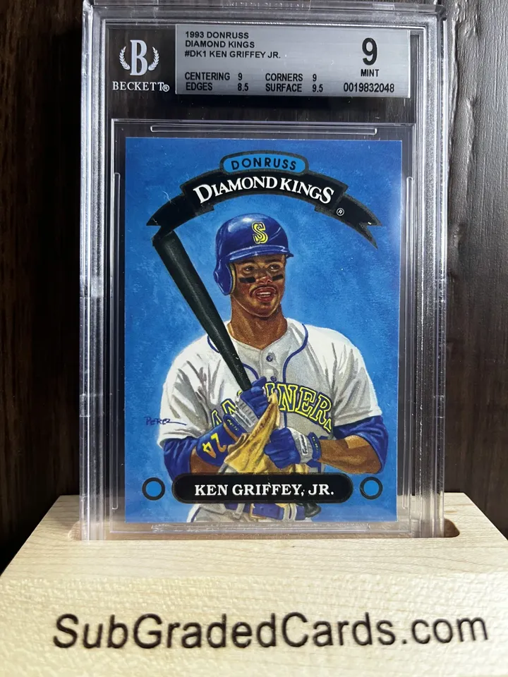 1993 Ken Griffey Jr. 1993 Donruss Diamond Kings #DK1 Ken Griffey Jr. - front